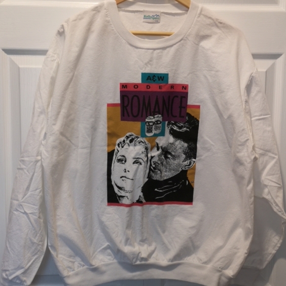 Vintage Tops - Vintage A&W Long sleeve cotton pullover